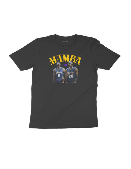 One Mamba - Kobe Bryant - Half Sleeve T-Shirt