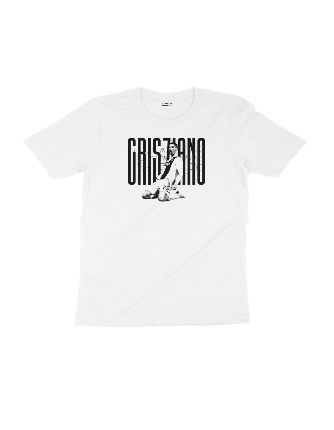 Cristiano Ronaldo Knee Slide - Half Sleeve T-Shirt