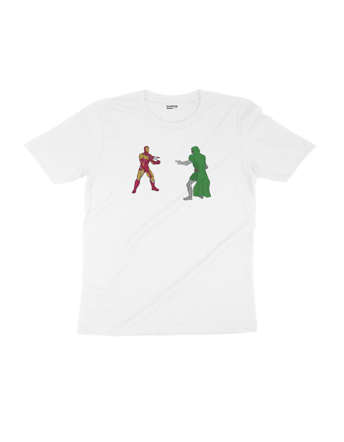 Dr. Doom x Iron Man - Robert Downey Jr. - Half Sleeve T-Shirt