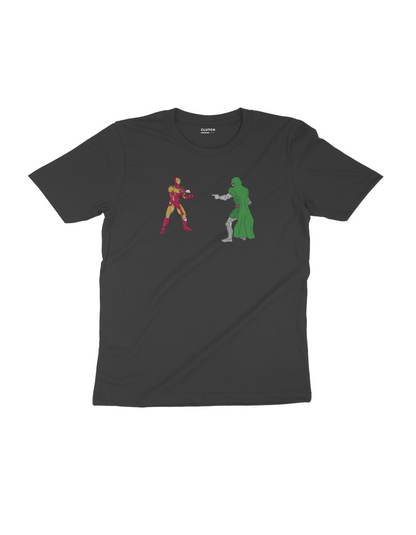 Dr. Doom x Iron Man - Robert Downey Jr. - Half Sleeve T-Shirt