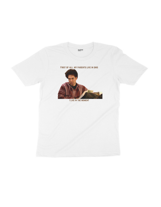 Ted Mosby lives in the moment - Half Sleeve T-Shirt