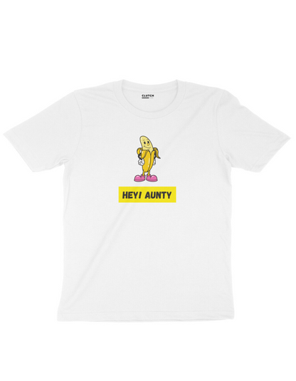 Hey Aunty! Half Sleeve T-Shirt