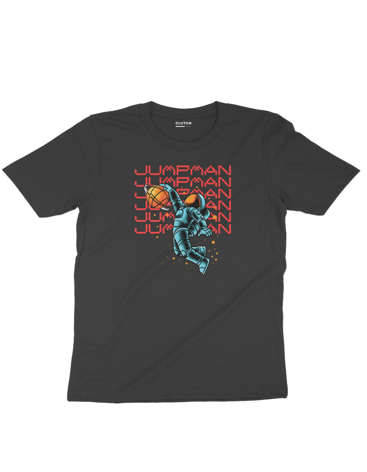 Jumpman in Space Half Sleeve T-Shirt